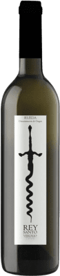 10,95 € Envío gratis | Vino Blanco Javier Sanz Rey Santo D.O. Rueda Castilla y León España Verdejo 75 cl