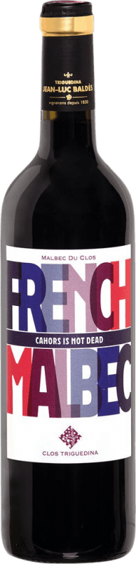 12,95 € 免费送货 | 红酒 Jean Luc Baldès French A.O.C. Cahors Occitania 法国 Malbec 瓶子 75 cl