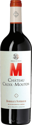 19,95 € Envoi gratuit | Vin rouge Jean Philippe Janoueix Château Croix Mouton A.O.C. Bordeaux Supérieur Bordeaux France Merlot, Cabernet Franc Bouteille 75 cl