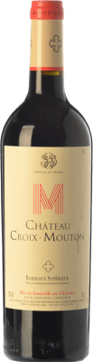 17,95 € Envoi gratuit | Vin rouge Jean Philippe Janoueix Château Croix Mouton Crianza A.O.C. Bordeaux Supérieur Bordeaux France Merlot, Cabernet Franc Bouteille 75 cl