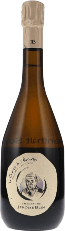 98,95 € Envoi gratuit | Vin Mousseux Blanc Jérôme Blin Le Champ de l'Épinette Extra Brut A.O.C. Champagne Champagne France Pinot Noir Bouteille 75 cl Sans Alcool