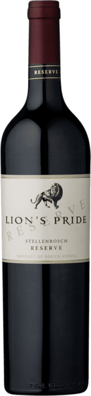 11,95 € Бесплатная доставка | Красное вино JJ Wines Lion's Pride Резерв I.G. Stellenbosch Стелленбош Южная Африка Merlot, Syrah, Cabernet Sauvignon бутылка 75 cl