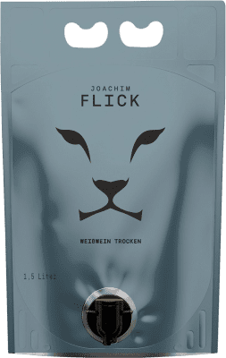 19,95 € 送料無料 | 白ワイン Joachim Flick Trocken — 辛口 Q.b.A. Rheingau Rheingau ドイツ Riesling — リースリング バッグ・イン・ボックス 1,5 L