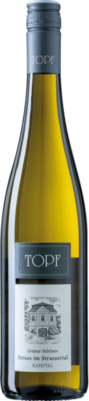 17,95 € Envio grátis | Vinho branco Johann Topf Strassertal I.G. Kamptal Kamptal Áustria Grüner Veltliner Garrafa 75 cl