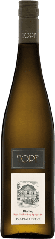 51,95 € Envío gratis | Vino blanco Johann Topf Wechselberg Spiegel Reserva I.G. Kamptal Kamptal Austria Riesling Botella 75 cl