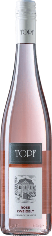 19,95 € Envío gratis | Vino rosado Johann Topf Strassertal Rosé I.G. Kamptal Kamptal Austria Zweigelt Botella 75 cl