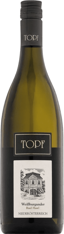 22,95 € Envío gratis | Vino blanco Johann Topf Ried Hasel I.G. Kamptal Kamptal Austria Pinot Blanco Botella 75 cl