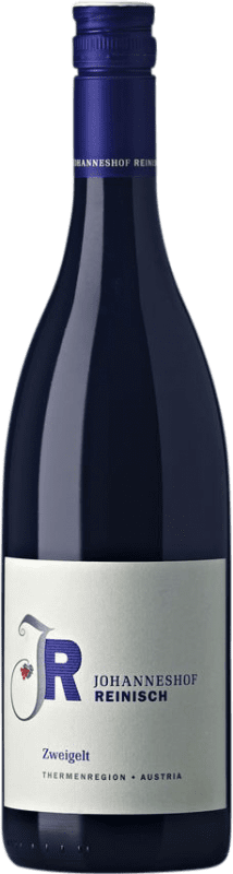 10,95 € Envio grátis | Vinho tinto Johanneshof Reinisch DV D.A.C. Thermenregion Áustria Zweigelt Garrafa 75 cl