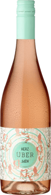 11,95 € Free Shipping | Rosé wine Josef Ambs Herz über Kopf Rosé I.G. Baden Baden Germany Pinot Black Bottle 75 cl