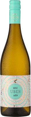 10,95 € Envoi gratuit | Vin blanc Josef Ambs Herz über Kopf Sec I.G. Baden Baden Allemagne Müller-Thurgau Bouteille 75 cl