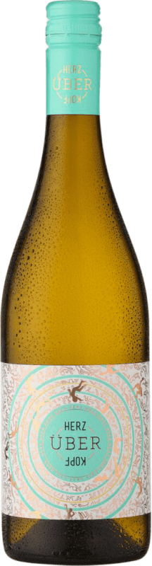 10,95 € Envoi gratuit | Vin blanc Josef Ambs Herz über Kopf Sec I.G. Baden Baden Allemagne Müller-Thurgau Bouteille 75 cl