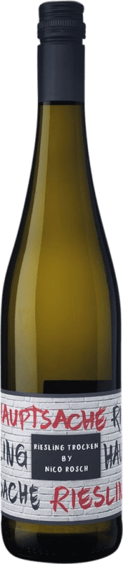 12,95 € Бесплатная доставка | Белое вино Josef Rosch Hauptsache Trocken — Сухое Q.b.A. Mosel Mosel Германия Riesling — Рислинг 75 cl