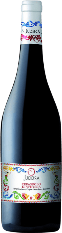 17,95 € 免费送货 | 红酒 Judeka D.O.C.G. Cerasuolo di Vittoria 意大利 Nero d'Avola, Frappato 瓶子 75 cl