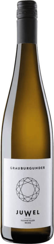 9,95 € Free Shipping | White wine Juliane Eller Juwel Dry Q.b.A. Rheinhessen Rheinhessen Germany Pinot Grey Bottle 75 cl