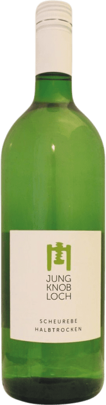 15,95 € Envío gratis | Vino blanco Jung & Knobloch Semi-Seco Semi-Dulce Q.b.A. Rheinhessen Rheinhessen Alemania Scheurebe Botella 1 L