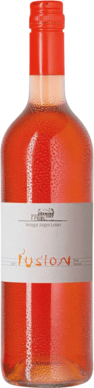 9,95 € Free Shipping | Rosé wine Jürgen Leiner Fusion Pfälzer Landwein Rosé Dry Q.b.A. Pfälz Pfälz Germany Cabernet Sauvignon, Pinot Black, Nebbiolo Bottle 75 cl