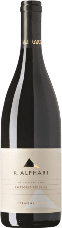 27,95 € Spedizione Gratuita | Vino rosso K. Alphart Secco Riserva D.A.C. Thermenregion Austria Nebbiolo, Zweigelt Bottiglia 75 cl