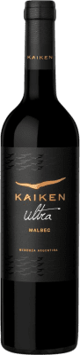 24,95 € Envío gratis | Vino Tinto Kaiken Ultra I.G. Mendoza Mendoza Argentina Malbec 75 cl