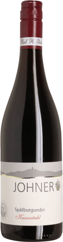 19,95 € Envio grátis | Vinho tinto Karl H. Johner Kaiserstuhl Barrique Seco I.G. Baden Baden Alemanha Pinot Preto Garrafa 75 cl