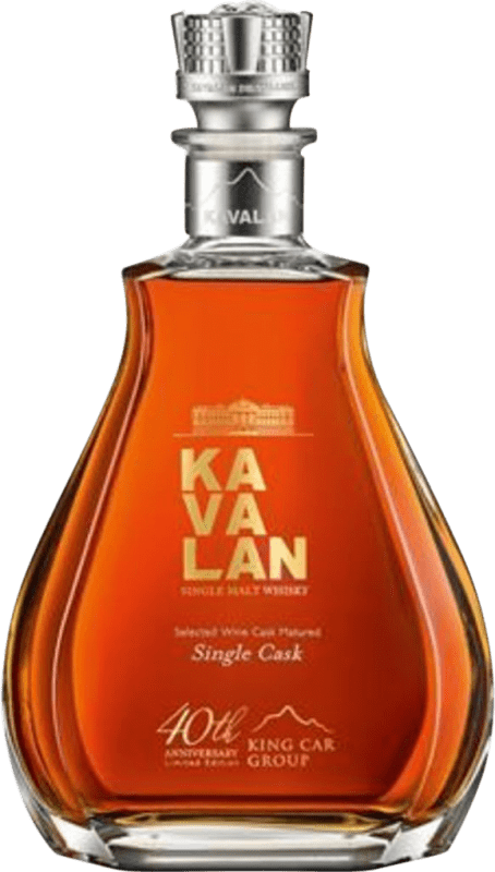 1 113,95 € Envoi gratuit | Whisky Single Malt Kavalan 40th Wine Cask Finish — Finition en Fût, Édition Limitée, Special Anniversary Edition — Édition Spéciale Anniversaire Taïwan Bouteille Spéciale 1,5 L