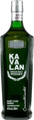 66,95 € 免费送货 | 单一麦芽威士忌 Kavalan Concertmaster Port Cask Finish — 橡木桶陈酿收尾 台湾 中瓶装 50 cl