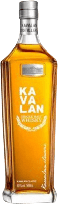63,95 € Envío gratis | Whisky Single Malt Kavalan Taiwanesischer Taiwán Botella Medium 50 cl
