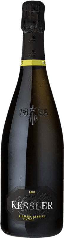 28,95 € Envío gratis | Espumoso blanco Kessler Sekt Vintage Reserva Alemania Riesling Botella 75 cl