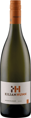 10,95 € Spedizione Gratuita | Vino bianco Kilian Hunn Junge Wilde Alte Reben Secco I.G. Baden Baden Germania Pinot Bianco Bottiglia 75 cl