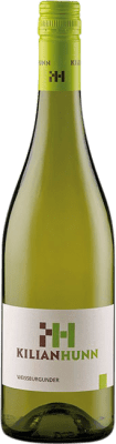 11,95 € 免费送货 | 白酒 Kilian Hunn Kabinett I.G. Baden Baden 德国 Pinot White 瓶子 75 cl