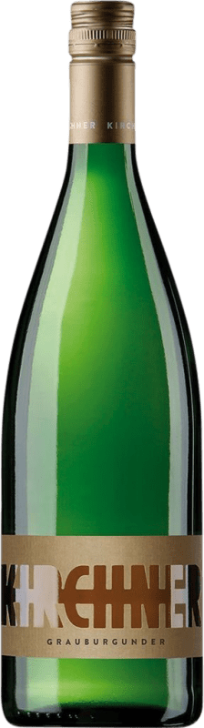 12,95 € Spedizione Gratuita | Vino Bianco Kirchner Stadtmauer Trocken — Secco Q.b.A. Pfälz PFALZ Germania Pinot Grigio 1 L