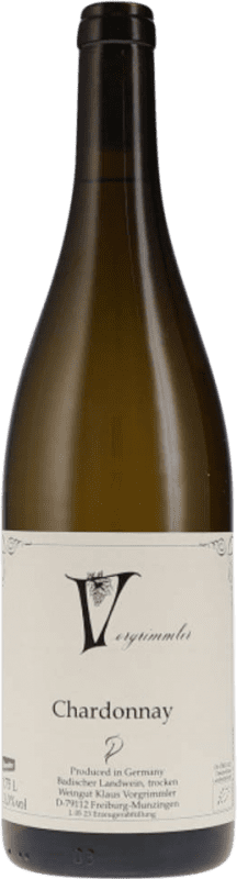 25,95 € Envio grátis | Vinho branco Klaus Vorgrimmler I.G. Baden Baden Alemanha Chardonnay Garrafa 75 cl