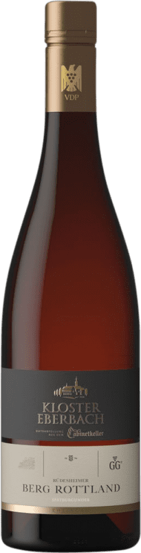 68,95 € Envio grátis | Vinho tinto Kloster Eberbach Rüdesheimer Berg Rottland Cabinettkeller V.D.P. Grosses Gewächs GG Rheingau Alemanha Pinot Preto Garrafa 75 cl