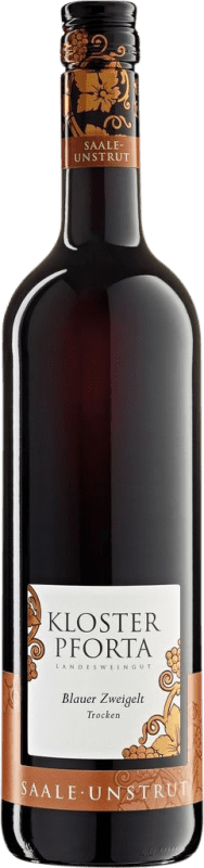12,95 € Envío gratis | Vino tinto Kloster Pforta Blauer Saale Unstrut Alemania Zweigelt Botella 75 cl