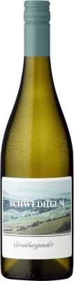 12,95 € Envoi gratuit | Vin blanc Klosterhof Schwedhelm Sec V.D.P. Gutswein Pfälz Allemagne Pinot Gris Bouteille 75 cl