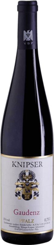 12,95 € Envio grátis | Vinho tinto Knipser Gaudenz Barrique Cuvée Seco Q.b.A. Pfälz Pfälz Alemanha Cabernet Sauvignon, Dornfelder Garrafa 75 cl