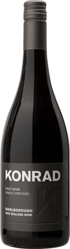 27,95 € Free Shipping | Red wine Konrad I.G. Marlborough Marlborough New Zealand Pinot Black Bottle 75 cl