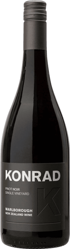 27,95 € Envio grátis | Vinho tinto Konrad I.G. Marlborough Marlborough Nova Zelândia Pinot Preto Garrafa 75 cl
