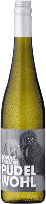 12,95 € Бесплатная доставка | Белое вино Krämer Straight Pudelwohl Q.b.A. Rheinhessen Rheinhessen Германия Nebbiolo, Pinot Grey бутылка 75 cl