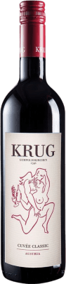 17,95 € 送料無料 | 赤ワイン Krug Cuvée Classic D.A.C. Thermenregion オーストリア Merlot, Nebbiolo ボトル 75 cl