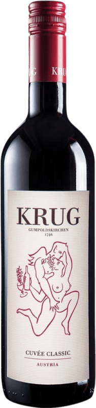 17,95 € Envoi gratuit | Vin Rouge Krug Classique, Cuvée D.A.C. Thermenregion Autriche Merlot, Nebbiolo Bouteille 75 cl