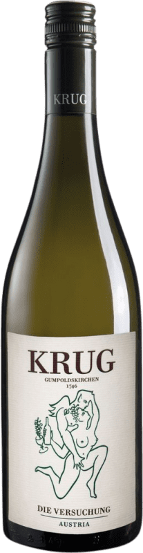 44,95 € Spedizione Gratuita | Vino Bianco Krug Die Versuchung D.A.C. Thermenregion Austria Pinot Grigio 75 cl