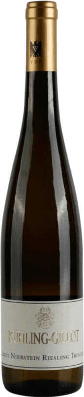 36,95 € Kostenloser Versand | Weißwein Kühling-Gillot Nierstein Trocken Q.b.A. Rheinhessen Rheinhessen Deutschland Riesling Flasche 75 cl