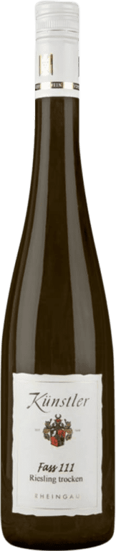 25,95 € Бесплатная доставка | Белое вино Künstler Faß 111 Trocken — Сухое Q.b.A. Rheingau Rheingau Германия Riesling — Рислинг 75 cl