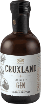 4,95 € Envio grátis | Gin KWV Cruxland Gin W.O. Western Cape Western Cape South Coast África do Sul Garrafa Miniatura 5 cl