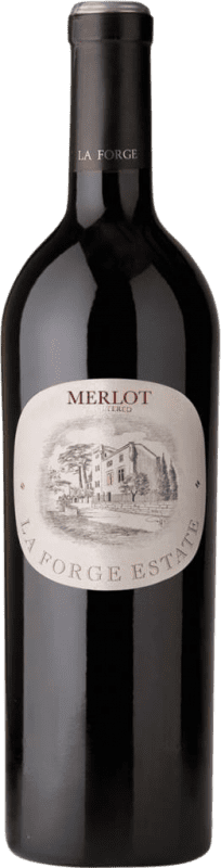 13,95 € Envoi gratuit | Vin Rouge La Forge Barrel Aged — Vieilli en Fût I.G.P. Vin de Pays d'Oc Bordeaux France Merlot Bouteille 75 cl