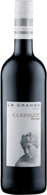 10,95 € Envio grátis | Vinho tinto La Grange Classique Rouge I.G.P. Vin de Pays Languedoc Languedoque-Rossilhão França Syrah, Mourvèdre Garrafa 1 L