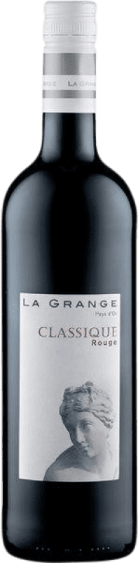 12,95 € Бесплатная доставка | Красное вино La Grange Classique Rouge I.G.P. Vin de Pays Languedoc Лангедок-Руссильон Франция Syrah, Mourvèdre бутылка 1 L