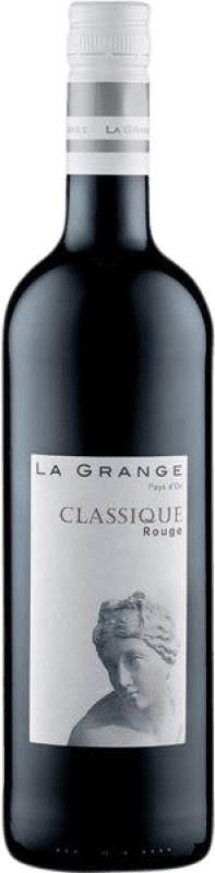 10,95 € Envio grátis | Vinho tinto La Grange Classique Rouge I.G.P. Vin de Pays Languedoc Languedoque-Rossilhão França Syrah, Mourvèdre Garrafa 1 L
