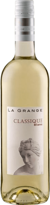 6,95 € Бесплатная доставка | Белое вино La Grange Classique Blanc I.G.P. Vin de Pays d'Oc Бордо Франция Nebbiolo, Viognier, Chardonnay бутылка 75 cl