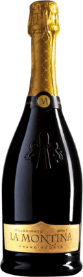 39,95 € 送料無料 | 白スパークリングワイン La Montina Millesimato Brut D.O.C.G. Franciacorta ロンバルディア イタリア Nebbiolo, Chardonnay ボトル 75 cl
